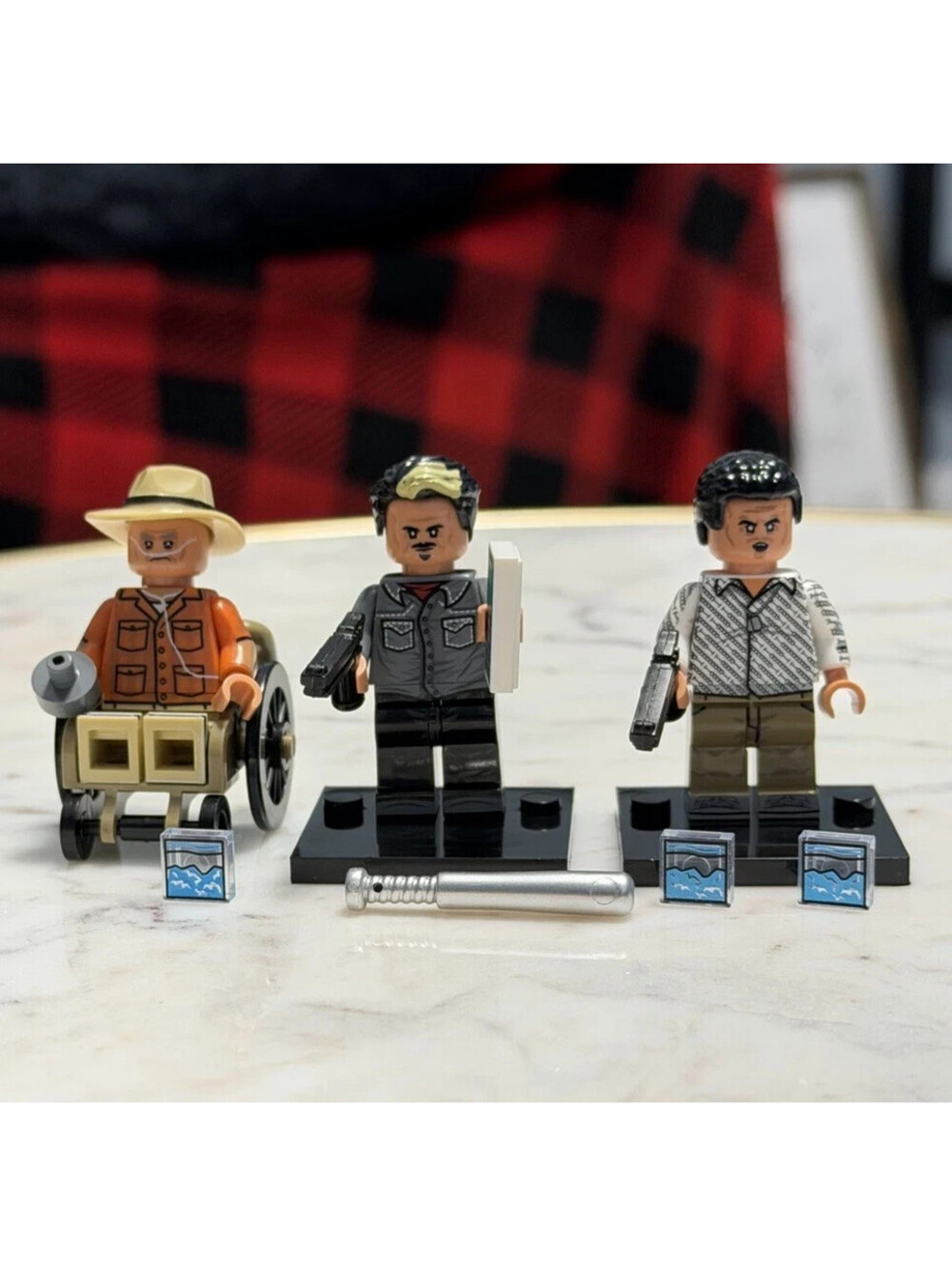 Lego Hector Lalo Tuco Salamanca Custom Printed Minifigure Lot Breaking Bad Saul